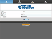 Tablet Screenshot of emmloans.com